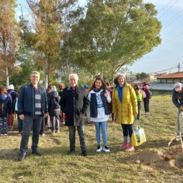 Δενδροφύτευση με πάνω από 500 δέντρα στο λόφο Σαράντα Μαρτύρων