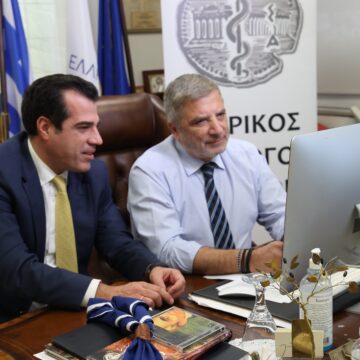 Συνάντηση του Περιφερειάρχη Αττικής με τον Υπ. Υγείας Θ. Πλεύρη