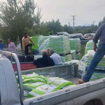 Δωρεάν διανομή λιπάσματος στους παραγωγούς του Ωρωπού