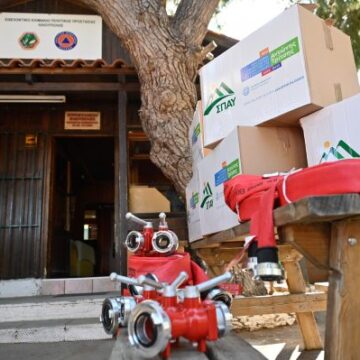 Νέος πυροσβεστικός εξοπλισμός σε όλα τα πυροφυλάκια