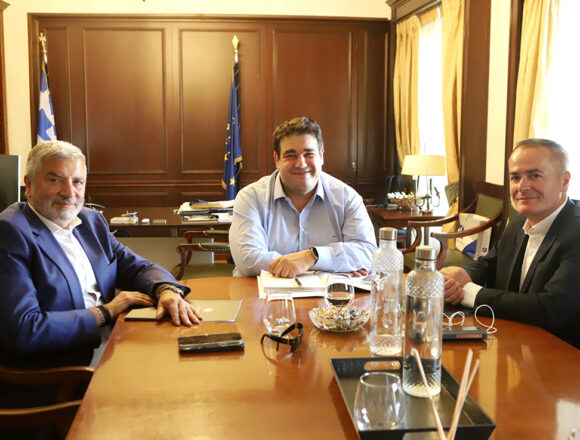 PERIFEREIA_YPES Συνάντηση Αναπληρωτή Υπουργού Εσωτερικών με τον Γ. Πατούλη