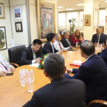 Συνάντηση του Περιφερειάρχη Αττικής με Κινέζικη Επιτροπή Υγείας