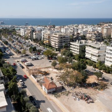 Μια ανάπλαση με πολύ πράσινο σε κεντρικό σημείο της πόλης