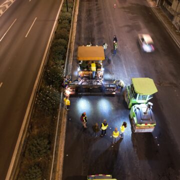 Ολοκληρώθηκε η συντήρηση της Λεωφ. Κηφισού