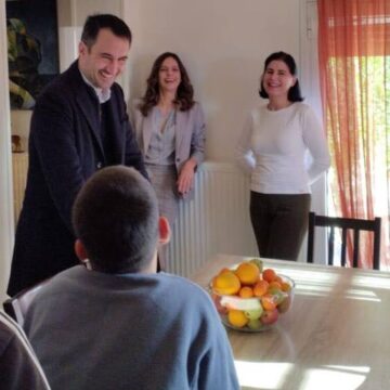 Στο παιδικό χωριό SOS η Νέα Αριστερά