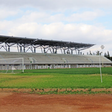 DHMOTIKO STADIO MARKOPOYLOY Ανακατασκευή στίβου και χλοοτάπητα στο Δημοτικό Στάδιο