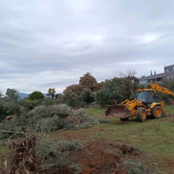 Ξεκίνησε το έργο της Λ. Παλαιοπαναγιάς