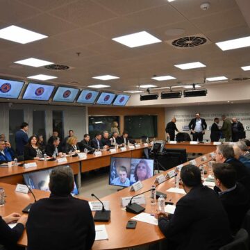 Άσκηση επί χάρτου για ακραία καιρικά φαινόμενα