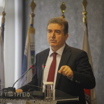 Ο Μιχάλης Χρυσοχοΐδης στο Υπουργείο Προστασίας του Πολίτη