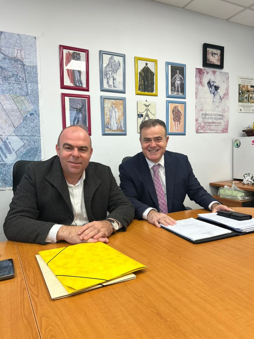 Συνάντηση του Δήμαρχου με τον Αντιπεριφερειάρχη Χωρικού Σχεδιασμού