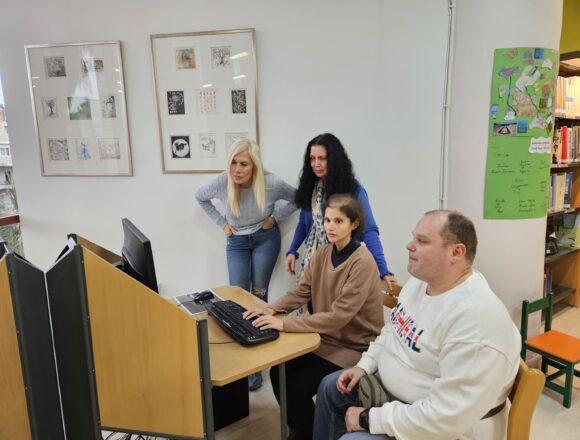 HRAKLEIO_DHMOTIKH BIBLIOTHIKI (2) Ειδικό πρόγραμμα για τα άτομα με προβλήματα όρασης