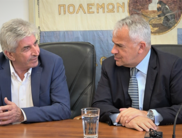 KOROPI_BORIDHS Στο Δήμο Κρωπίας ο Υπουργός Επικρατείας Μάκης Βορίδης