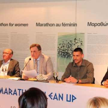 Παρουσίαση της πρωτοποριακής περιβαλλοντικής δράσης Marathon Clean Up