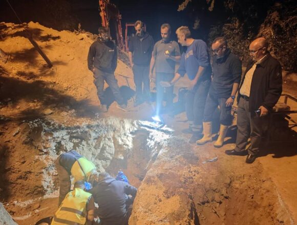 Ολοκληρώθηκαν τα έργα αναβάθμισης του δικτύου ύδρευσης στην Αγία Μαρίνα