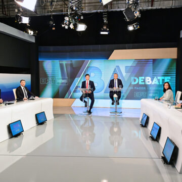 Ζωηρός και με αιχμές ο διάλογος στο debate των υποψηφίων για την προεδρία