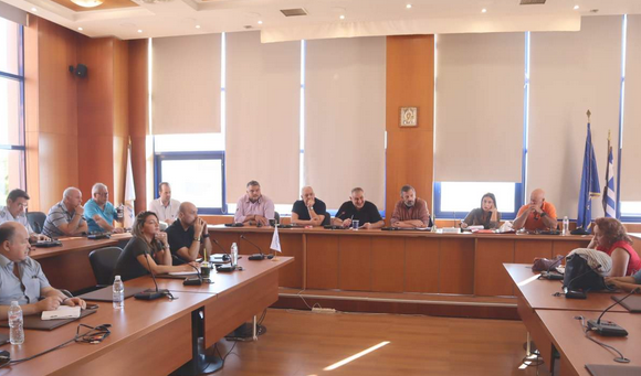 AXARNES_SYNEDRIASH SOPP Συνεδρίασε το Συντονιστικό Όργανο Πολιτικής Προστασίας