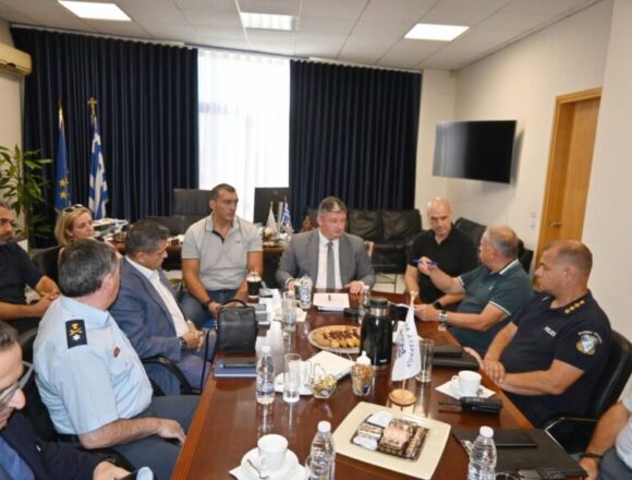 Ευρεία σύσκεψη με τους επικεφαλής του αρχηγείου της ΕΛ.ΑΣ.