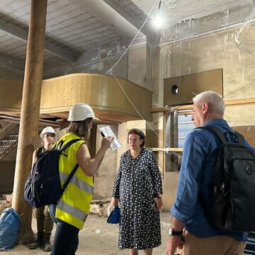 Αυτοψίες της Λίνας Μενδώνη σε τρία εν εξελίξει έργα