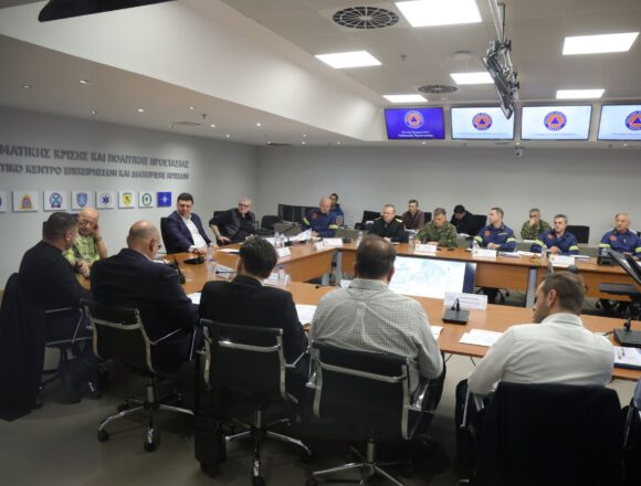 Διαδοχικές συσκέψεις για την αντιπλημμυρική προστασία της Αττικής