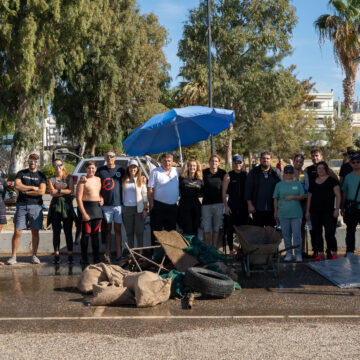 Με μεγάλη επιτυχία πραγματοποιήθηκε η δράση παράκτιου και υποβρύχιου καθαρισμού