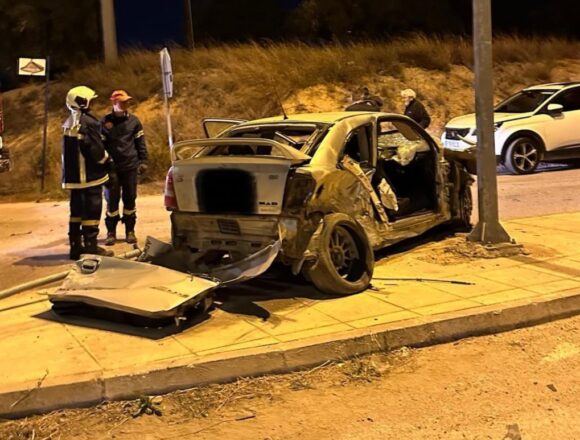 Τροχαίο δυστύχημα με έναν νεκρό και τρεις τραυματίες