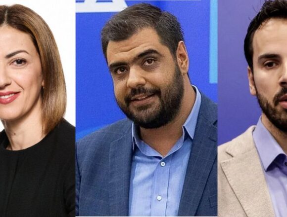 AGAPIDAKH+MARINAKHS+ROMANOS Μαρινάκης, Αγαπηδάκη και Ρωμανός στα ψηφοδέλτια των εκλογών του 2027