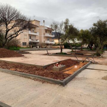 MARATHONAS_BIOKLIMATIKH ANAPLASH Η πρόοδος των έργων της Βιοκλιματικής Ανάπλασης του Κέντρου της Νέας Μάκρης