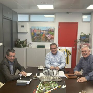 Συνάντηση του Δημάρχου Παλλήνης για θέματα ασφάλειας των δημοτών