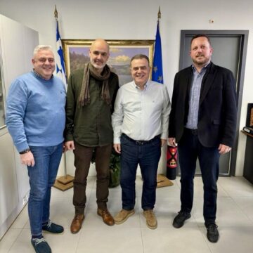 PALLHNH_EPAGGELMATIKO EPIMELHTHRIO Συνάντηση του Δημάρχου με τον Πρόεδρο της Επιτροπής ΟΤΑ του Επαγγελματικού Επιμελητηρίου
