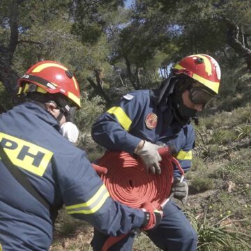 Τακτική άσκηση πεδίου δασικής πυρκαγιάς στις 25 και 29 Απριλίου