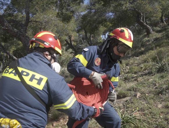 Τακτική άσκηση πεδίου δασικής πυρκαγιάς στις 25 και 29 Απριλίου