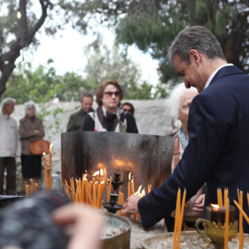 Επίσκεψη Κυριάκου Μητσοτάκη σε Παιανία και Κερατέα