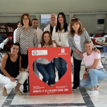 Δράση Ευαισθητοποίησης και Συγκινητική Συμμετοχή στην Εθελοντική Αιμοδοσία της 24ης Μαΐου