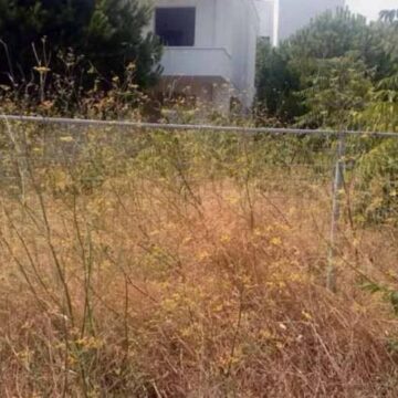 Σχεδόν 5.500 καταγγελίες για ακαθάριστα οικόπεδα