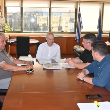 Συνάντηση του Δημάρχου Αχαρνών με τον Υφυπουργό Περιβάλλοντος και Ενέργειας
