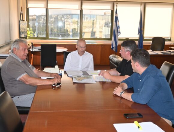 Συνάντηση του Δημάρχου Αχαρνών με τον Υφυπουργό Περιβάλλοντος και Ενέργειας