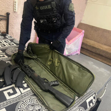 Επιχείρηση της ΕΛ.ΑΣ. σε καταυλισμό στον Γέρακα