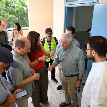 Επίσκεψη της Υπουργού Παιδείας και του Δημάρχου Παιανίας στο 1ο Δημοτικό Σχολείο Γλυκών Νερών