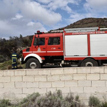 Σύλληψη για θερμές εργασίες σε αυλή μονοκατοικίας