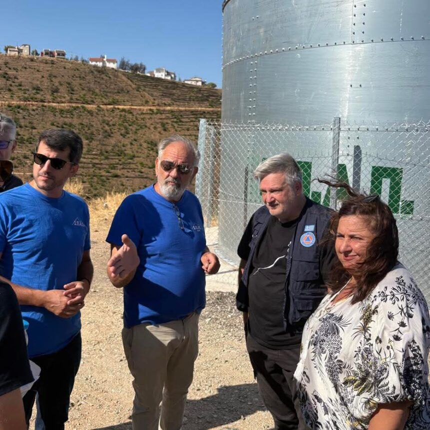 Δύο νέες υδατοδεξαμενές από τον ΣΠΑΠ