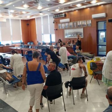 AXARNES_AIMODOSIA META 2 Με μεγάλη προσέλευση πραγματοποιήθηκε η 59η Εθελοντική Αιμοδοσία