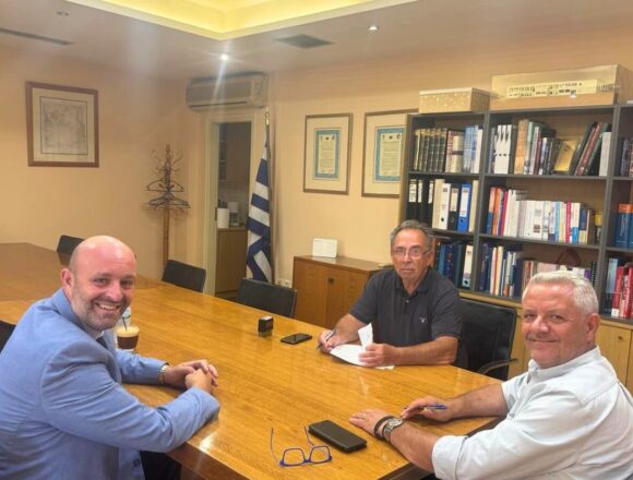 Υπογραφή σύμβασης για έργο αποκατάστασης ζημιών από πλημμύρες