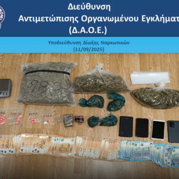 Δύο συλλήψεις για διακίνηση ναρκωτικών