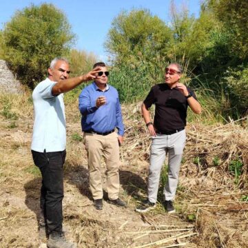 Αυτοψία στις εργασίες καθαρισμού που διενεργούνται στον Ασωπό ποταμό