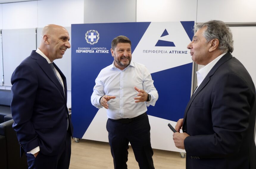 Συνάντηση με τον Πρόεδρο του ΕΒΕΑ και τον Πρόεδρο του ΕΒΕΠ