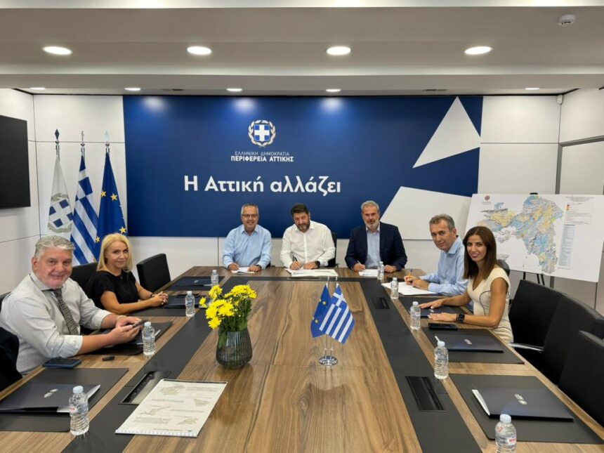 Βιοκλιματική ανάπλαση του παράδρομου της Λεωφόρου Μεσογείων