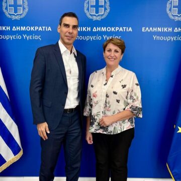 Συνάντηση εργασίας του Μάριου Θεμιστοκλέους με τη Δήμαρχο