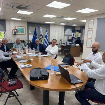 Συνάντηση εργασίας των Δημάρχων Κρωπίας, Μαρκοπούλου, Παιανίας, Παλλήνης και Σπάτων-Αρτέμιδος