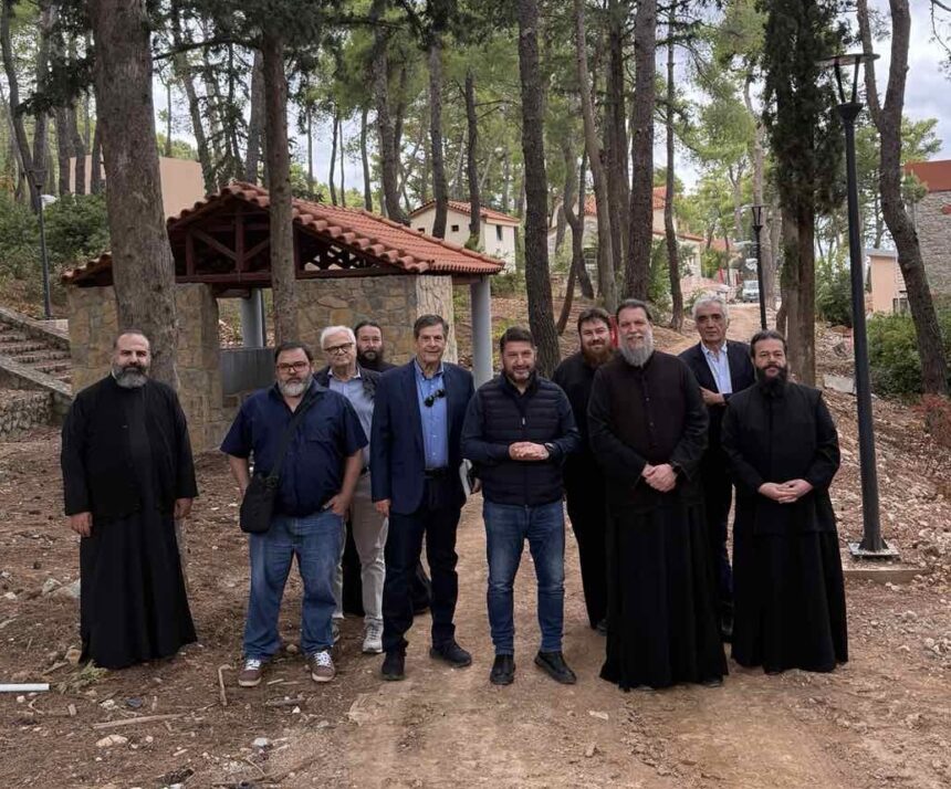 KATASKHNOSEIS I.M. NEAS IONIAS Επίσκεψη Περιφερειάρχη Αττικής κ. Χαρδαλιά στις νέες Κατασκηνώσεις της Ι.Μ. Νέας Ιωνίας