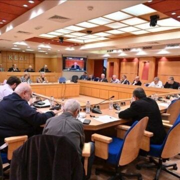 KEDE_SYNEDRIASH Συνάντηση εργασίας της ΚΕΔΕ στο Υπουργείο Εσωτερικών